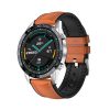 Classic 3 Talk Smart Watch Brown Leather Strap