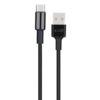 USB A to Type C 1.5 Meter Black Color Charging Cable