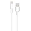 USB A Lightning Cable- White Color