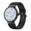 Elite 3 Smart Watch Black Leather Strap